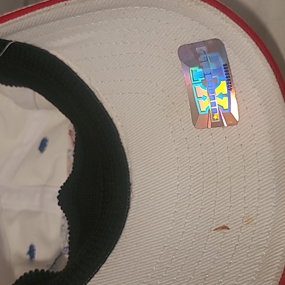 Autographed Super Bowl XL 40 2006 Football Cap Seahawks vs Steelers Collectible - Picture 8 of 10